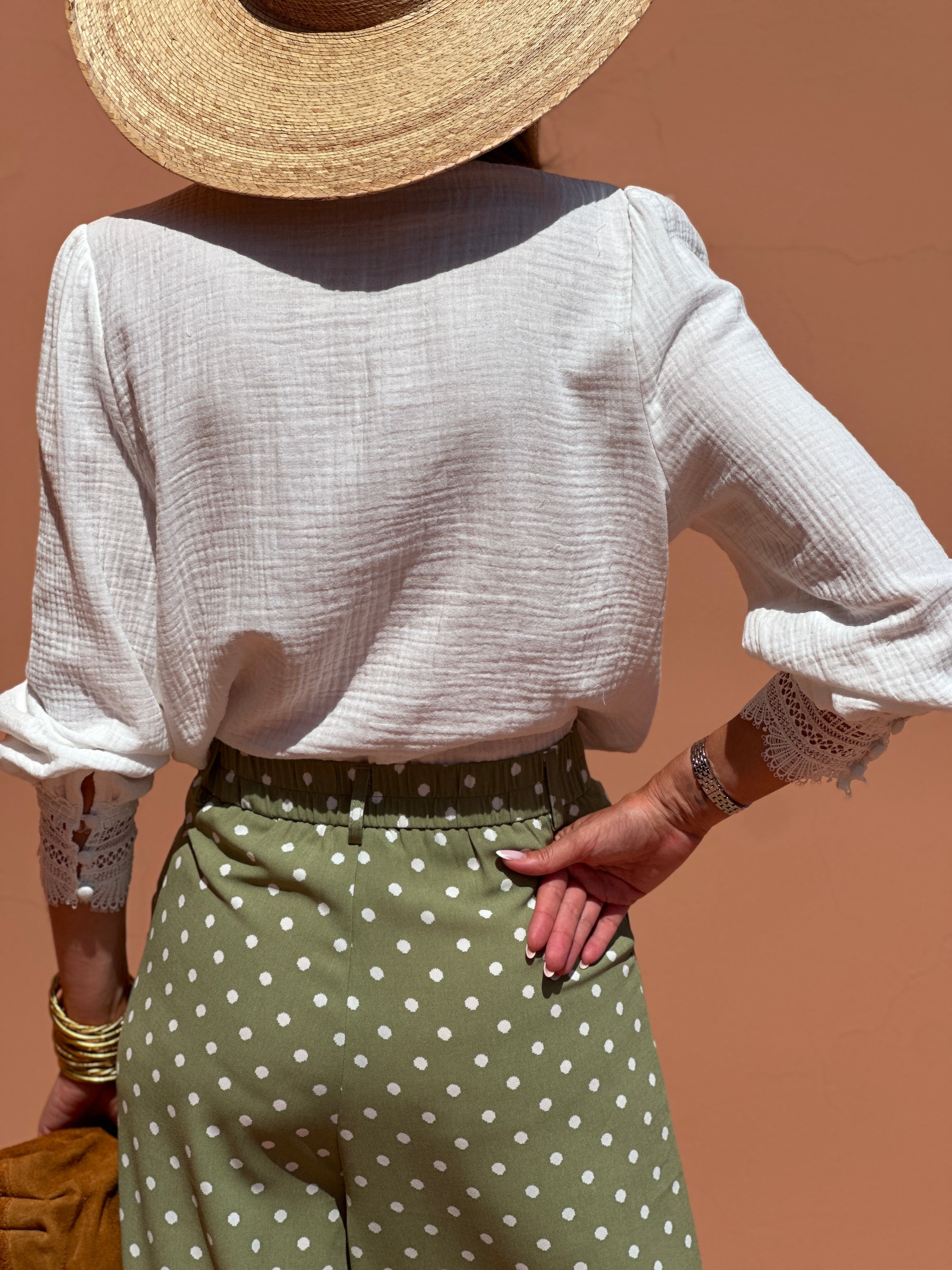 Chemise Opaline - Blanc - Image 8