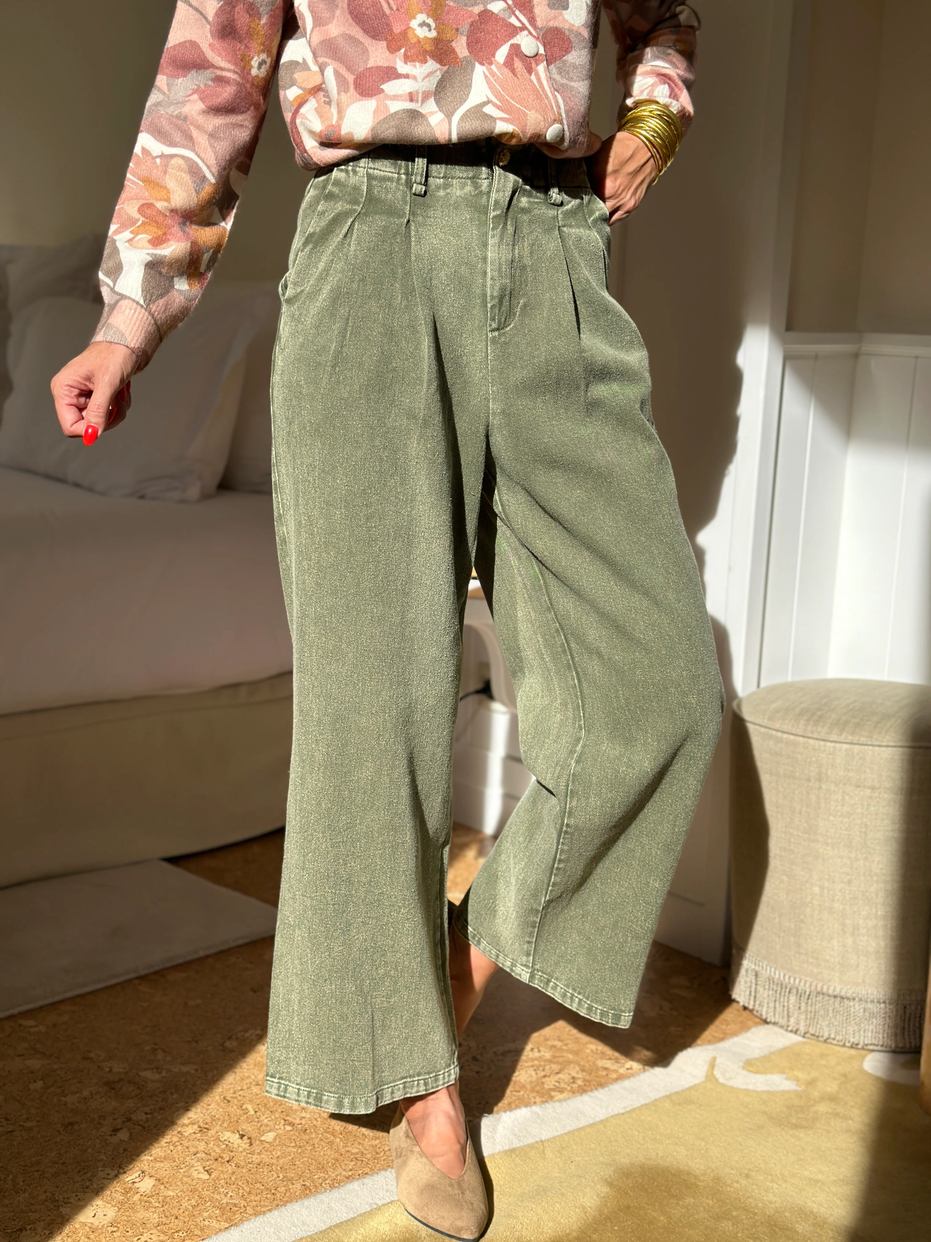 Jeans Livia - Kaki - Image 3