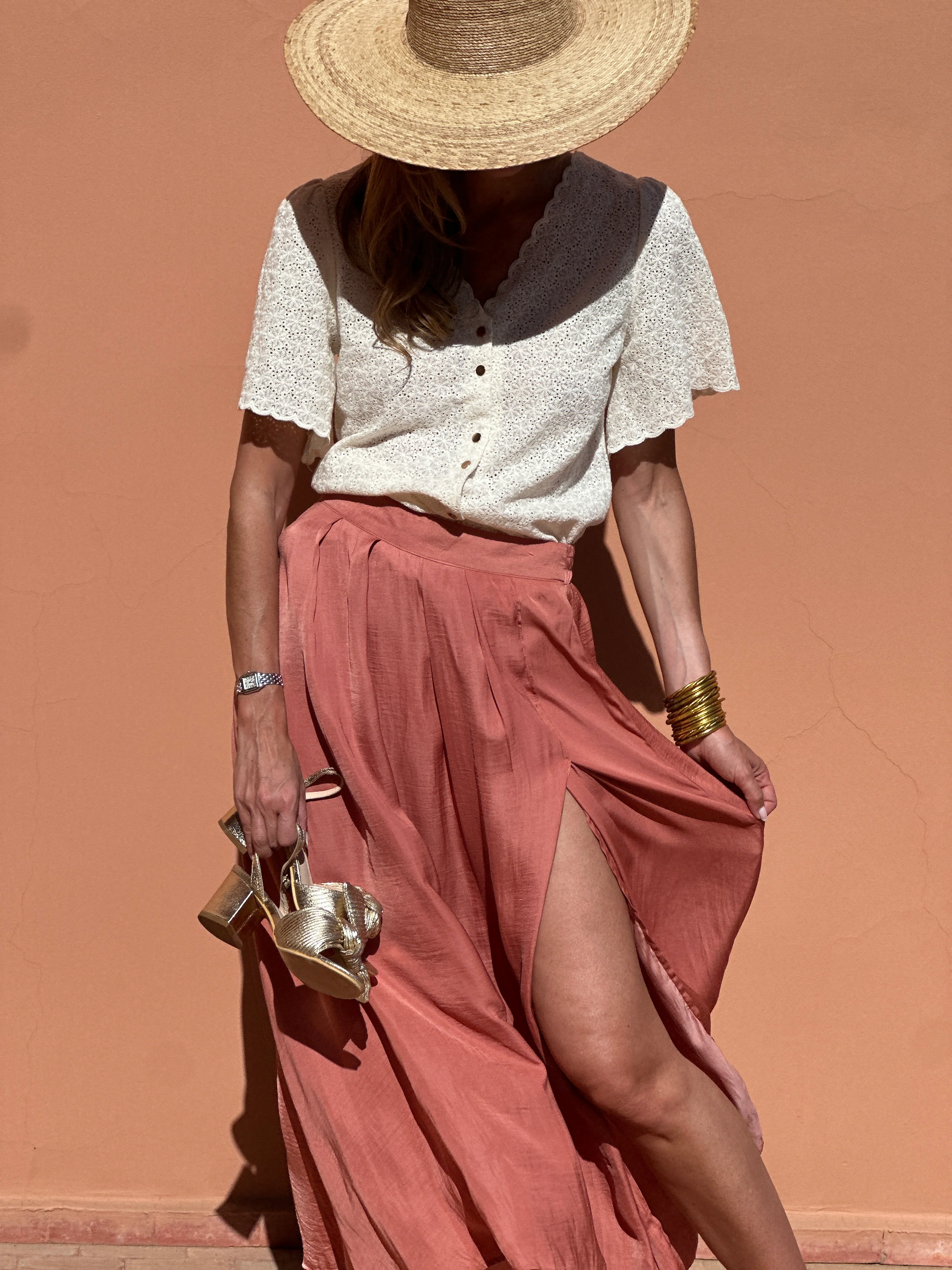 Jupe Frida - Terracotta - Image 6