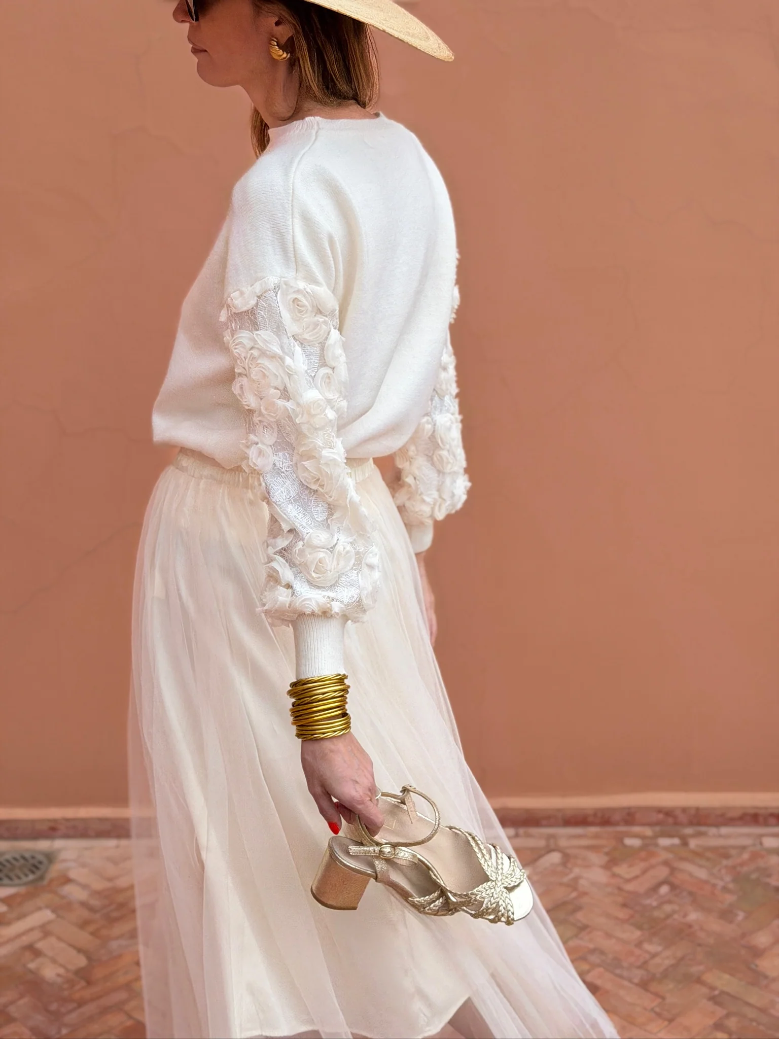 Jupe Rea - Créme - Image 4