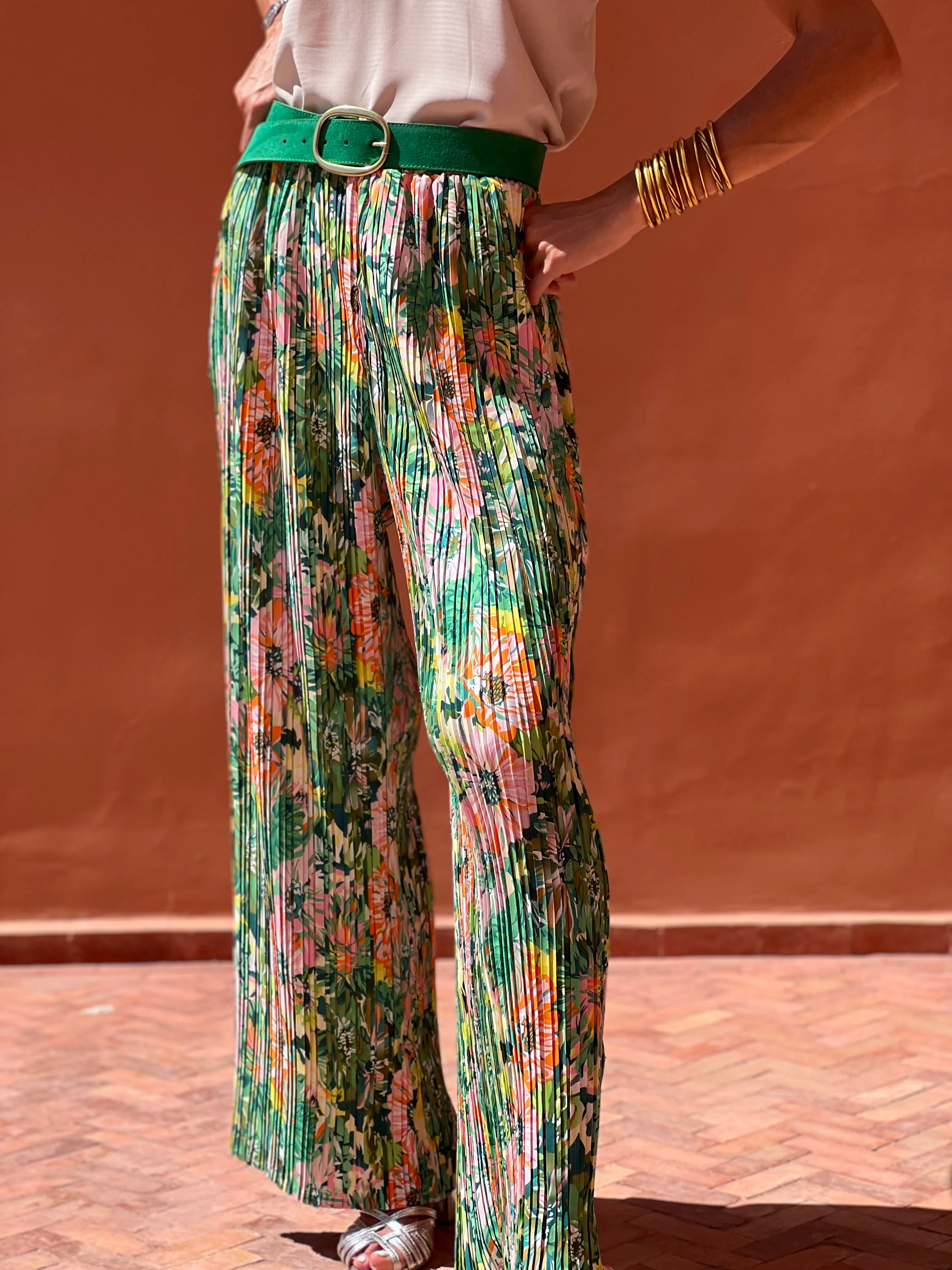 Pantalon Airelle - Vert - Image 5