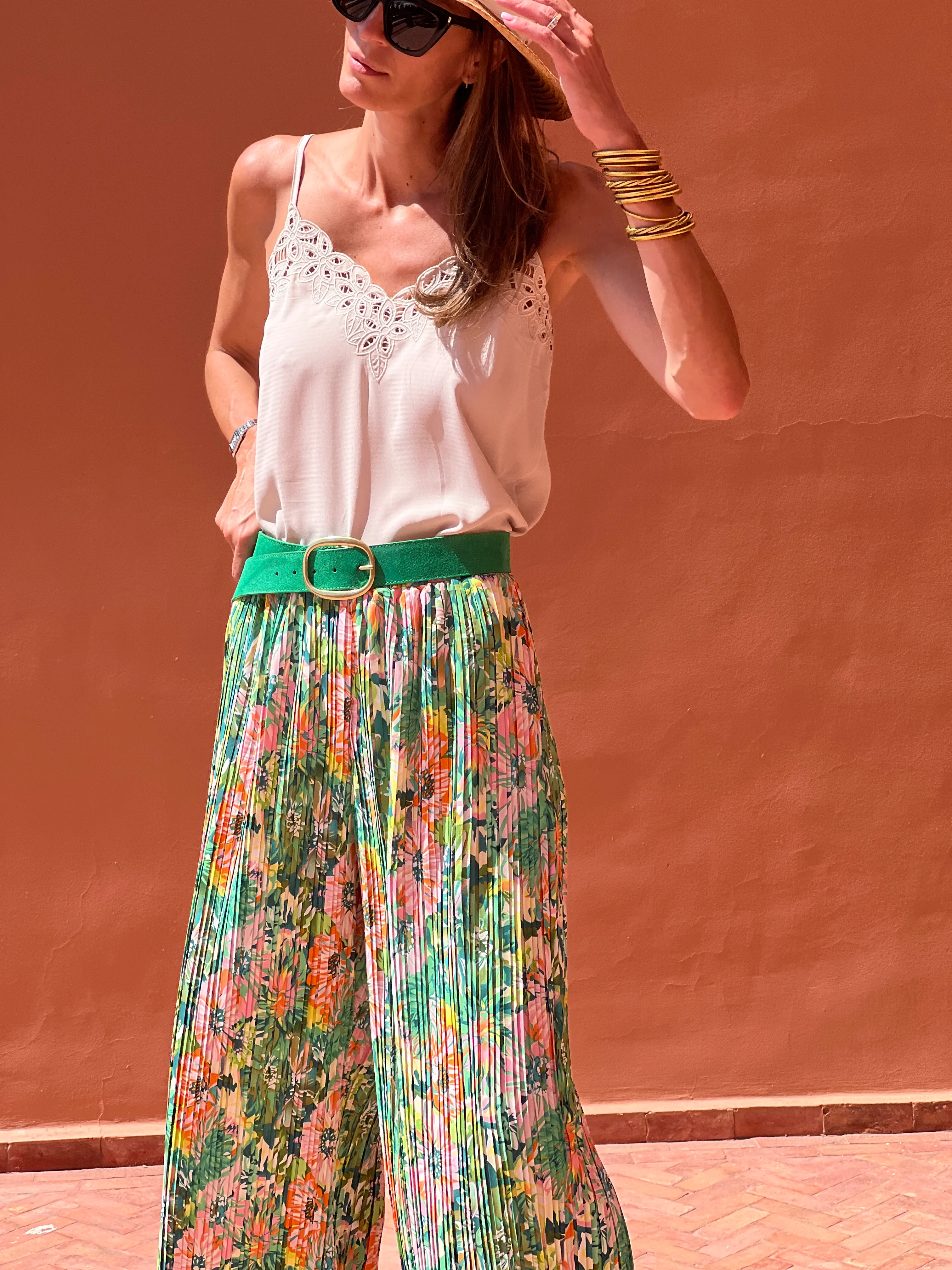 Pantalon Airelle - Vert - Image 6