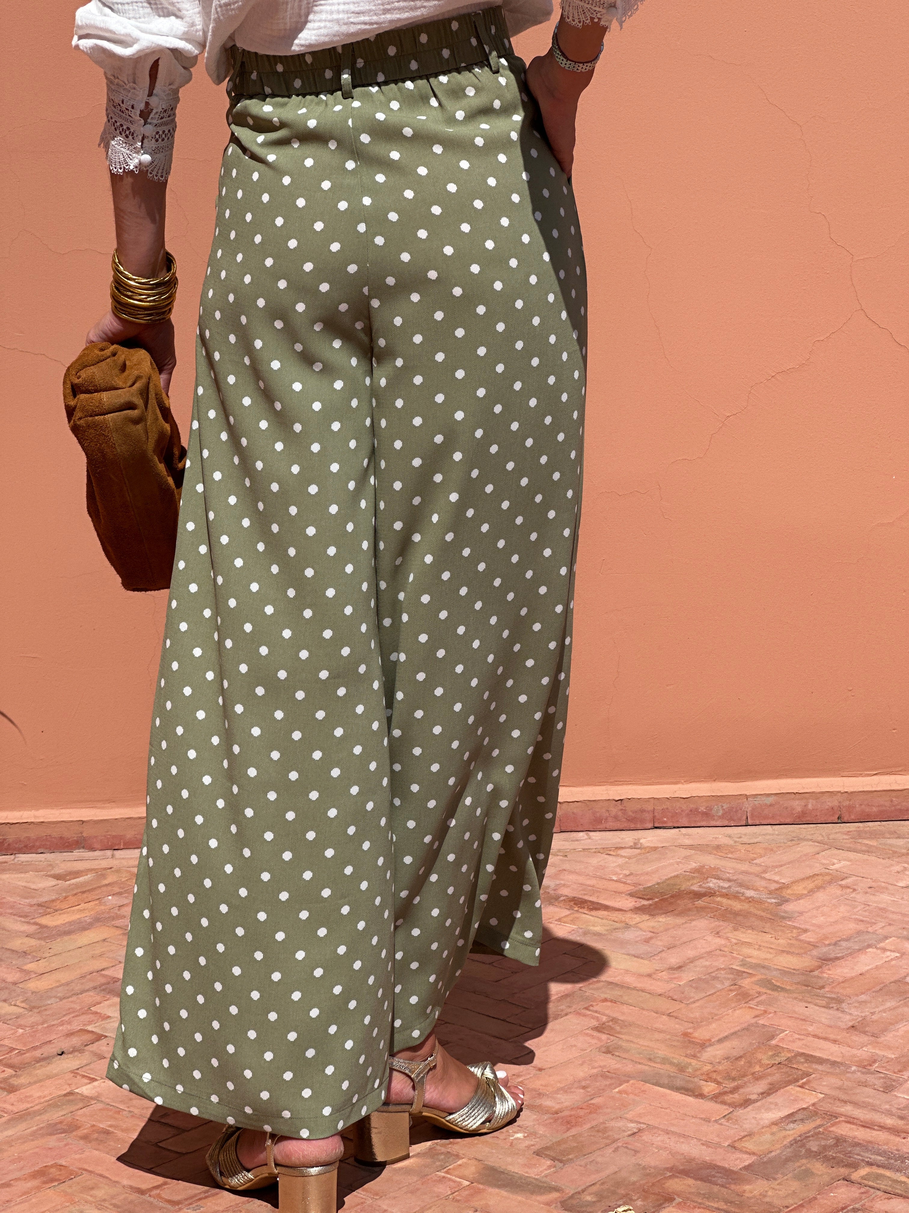 Pantalon Vivianne - Olive - Image 6