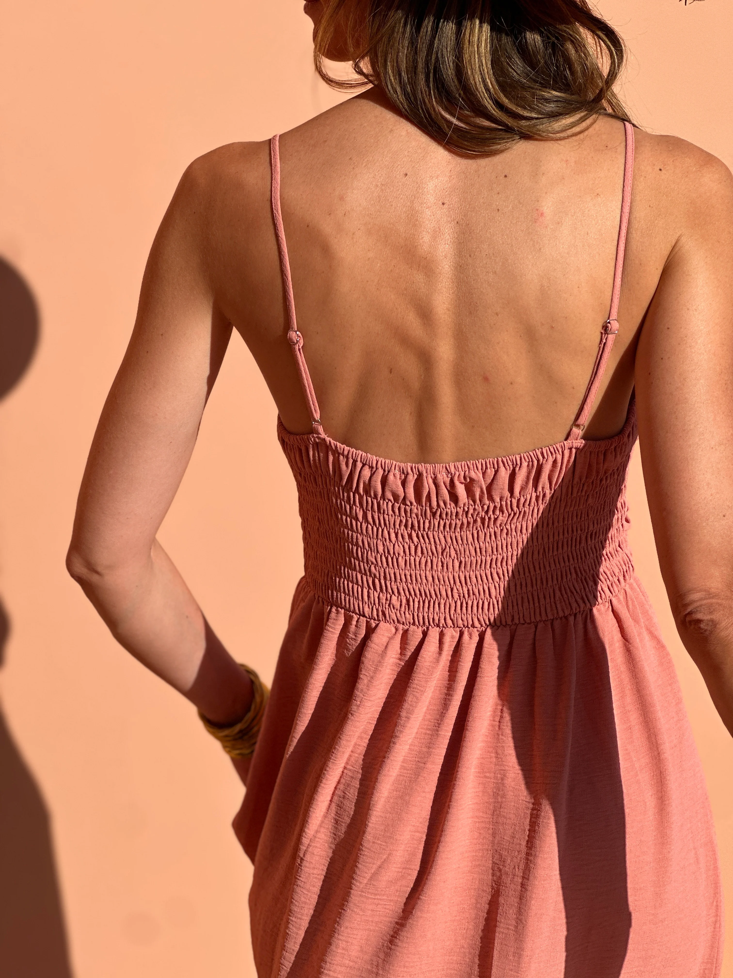 Robe Augusta - Rose Poudré - Image 7