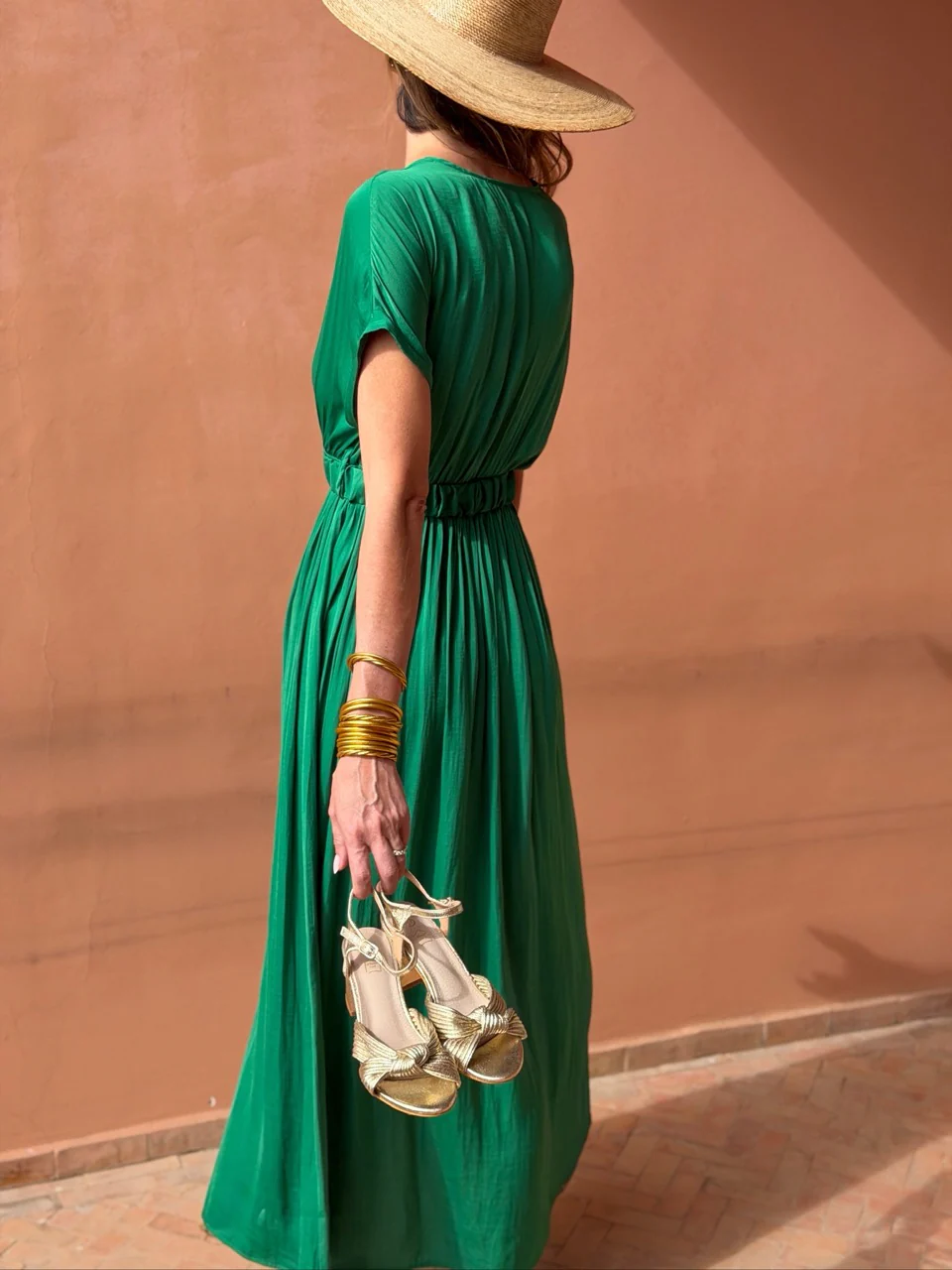 Robe Fiona - Vert - Image 8