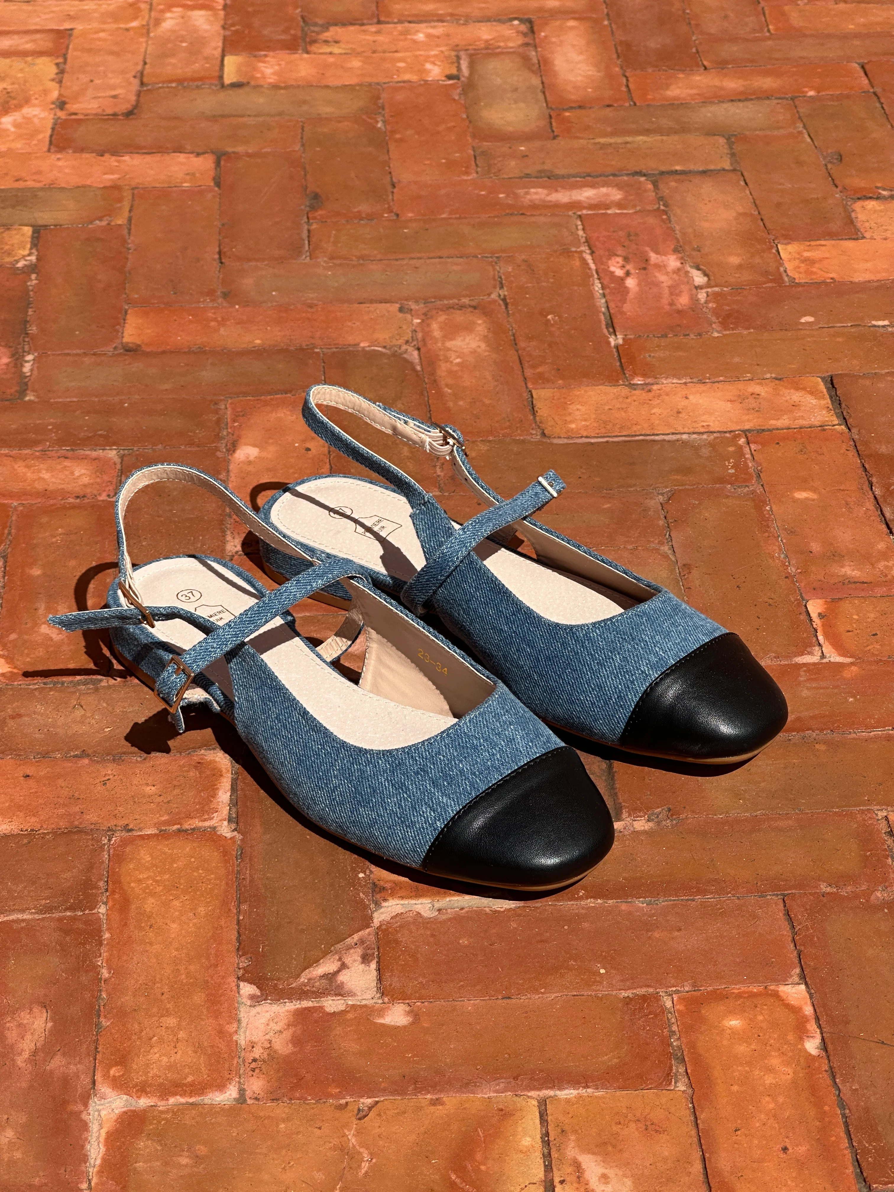 SlingBack Maria - Jeans - Image 5