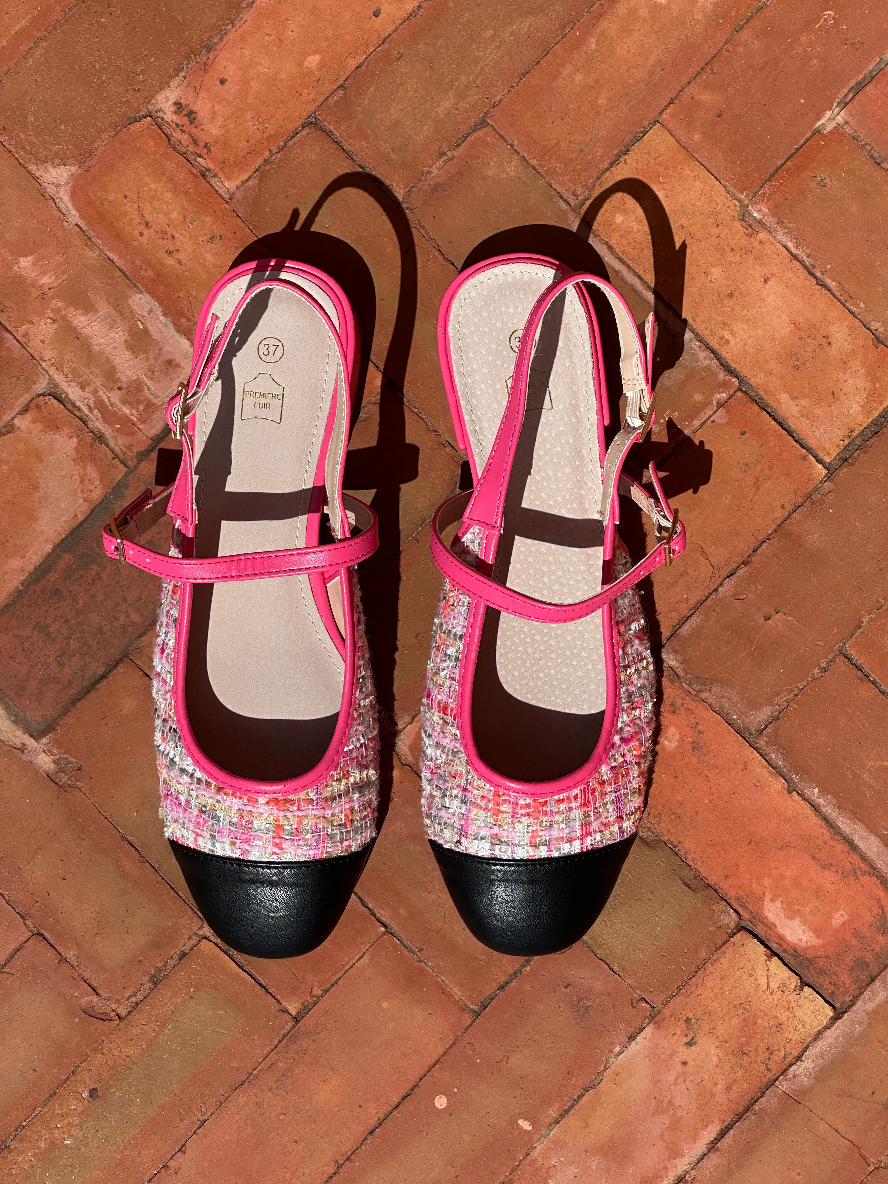 SlingBack Maria - Rose - Image 3