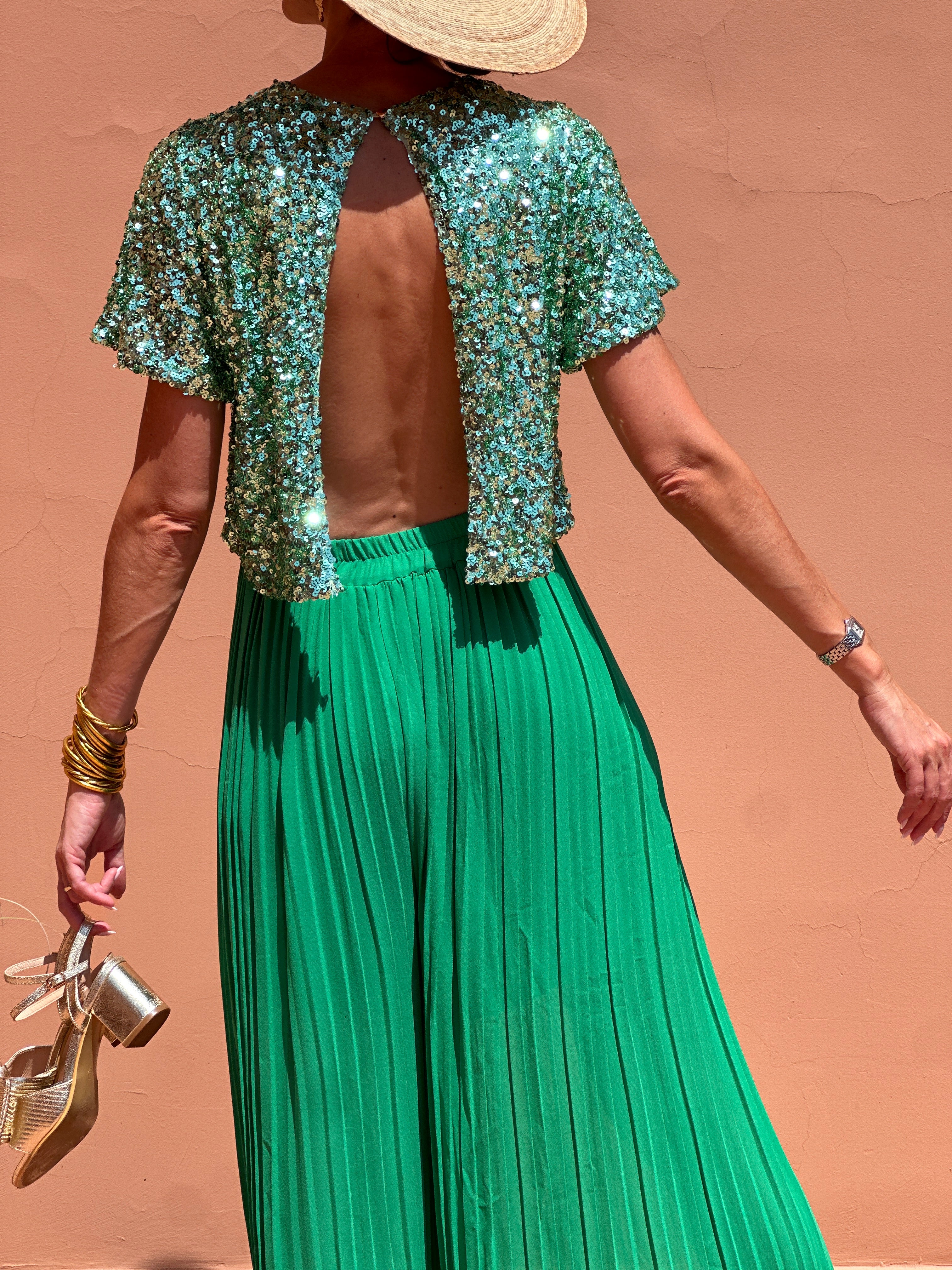 Top Gabrielle - Vert - Image 4